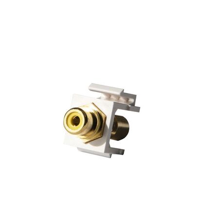 CERTECH Yellow RCA to RCA Keystone