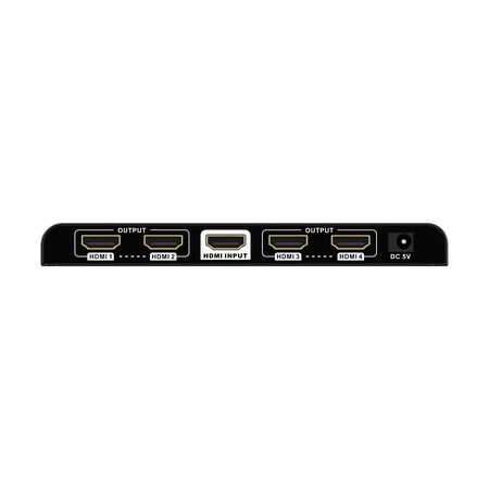 1 x 4 HDMI Splitter, 4K@60Hz