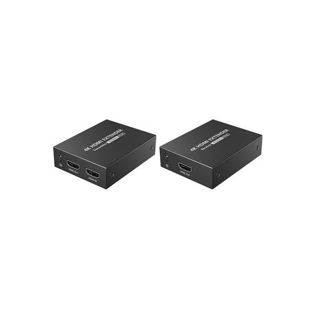 HDMI Extender over Cat6 (POC) to 50m, 4K@60Hz