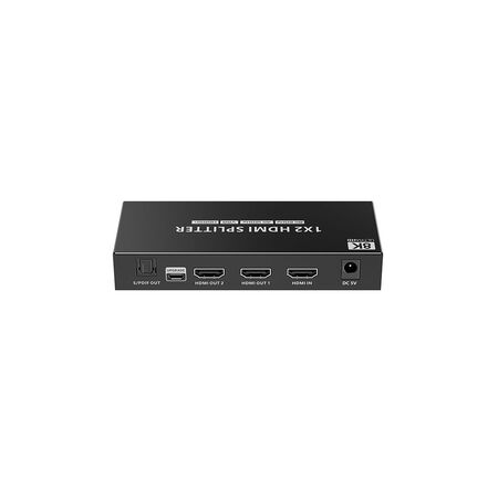 1 x 2 HDMI Splitter, 8K@60Hz / 4K@120Hz