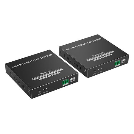 HDMI Extender over Cat6 to 100m, 4K@60Hz, Low Latency