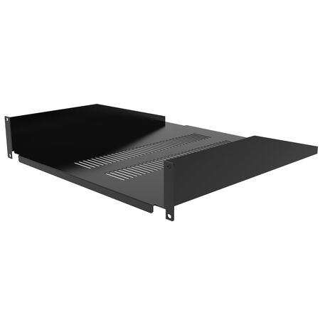 Ausrack+ Fixed Shelf 1RU LD  800mm Frame