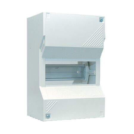 DIN Loadcentre Plastic 18 Pole, with accessories