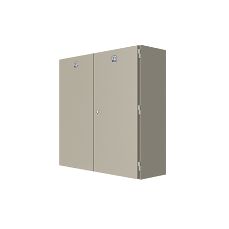 Enclosure DD 2000Hx1200Wx400D IP55 Steel RAL7032
