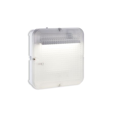 Chamaeleon III ceiling mount Emergency LED, integrated microwave motion & PE sensors