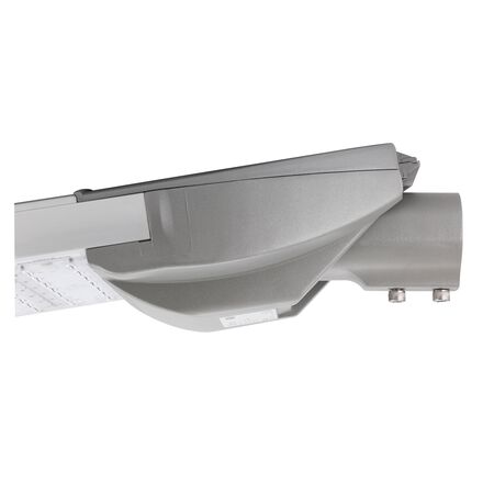 35W Zorro LED area/street light with adjustable connection to enable horizontal & vertical mounting, fits 60mm OD round pole