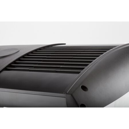 165W Zorro LED area/street light with adjustable connection to enable horizontal & vertical mounting, fits 60mm OD round pole