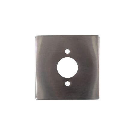 Stanilite Single Point Platinum Emergency Spitfire Single LED Square Trim Stainless Steel