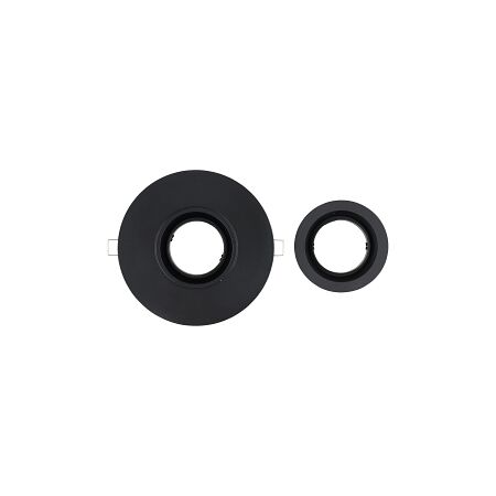 Stanilite Single Point Platinum Emergency Spitfire Round Black Adaptor Rings for LED Spitfires