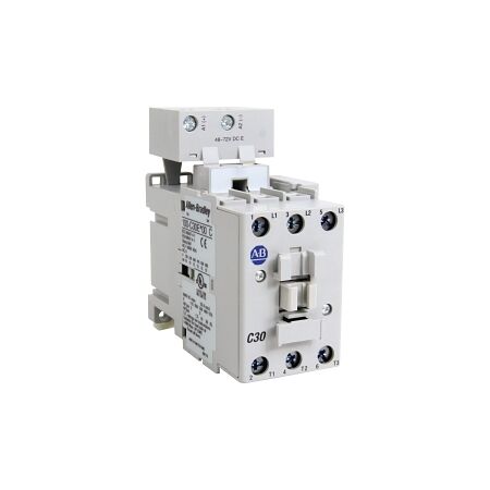 Allen-Bradley 100C Contactor 15kW 3Pole 380 to 400VAC Coil 1NO Contact Auxiliary