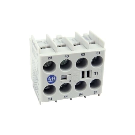 Allen-Bradley 100K Auxiliary Contact with 2NO  Contacts and 2NC Contact Front Mount