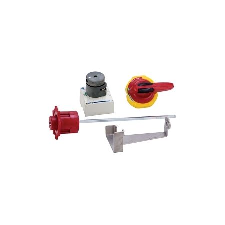 Allen-Bradley 140G Rotary Variable Depth Operator with Handle 305mm Red Yellow