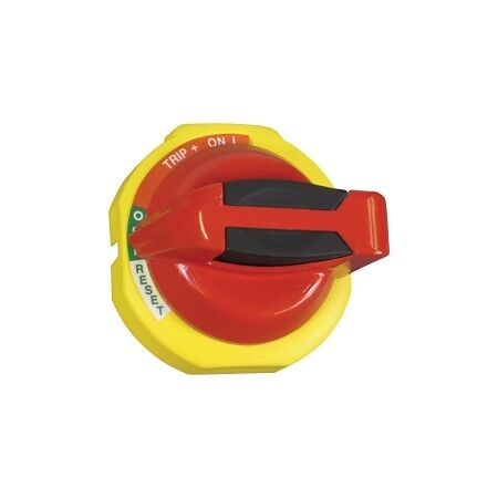 Allen-Bradley 140M Door Handle Operator Yellow Red