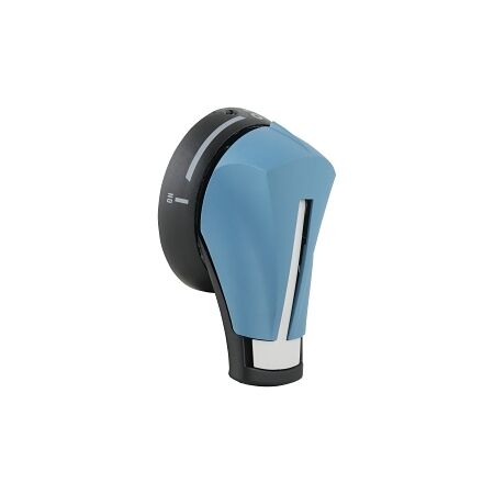 Socomec VCO Handle - Ext. Mount S1, IP 65, P/lock, Blue/Black, Eng."I O II", suits 63 - 125A