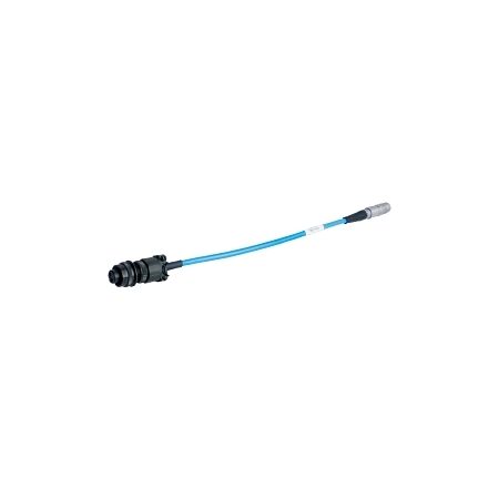 Allen-Bradley 1443 Accelerometer Data Collector Cable 2 Pin Lemo Connector 15m