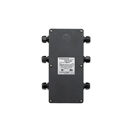 Allen-Bradley 1485 DeviceNet Devicebox 2 Port Trunk Thick Drop Thin