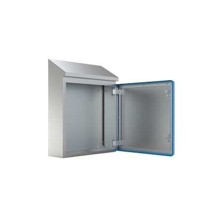 nVent HOFFMAN HDW Enclosure Wall Mount Hygienic 304 Stainless Steel H552 430 x W390 x D210mm