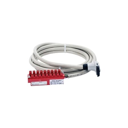 Allen-Bradley 1492 I/O Prewired Cable for SLC500 AC Input 20 Pin Interface Module 2.5m