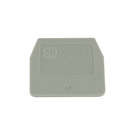 Allen-Bradley 1492-W End Plate for 1492WM4 Grey