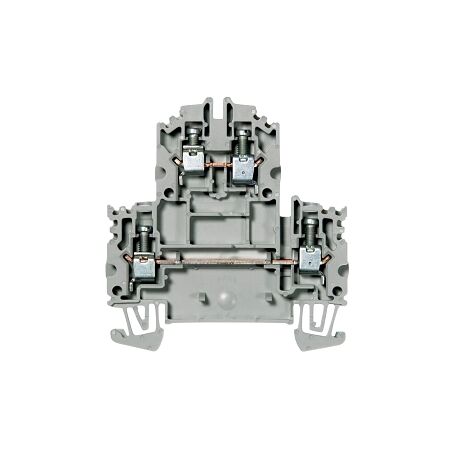 Allen-Bradley 1492-J Screw Connection Terminal 2.5mm 2 Level 4 Conductor Entries Grey