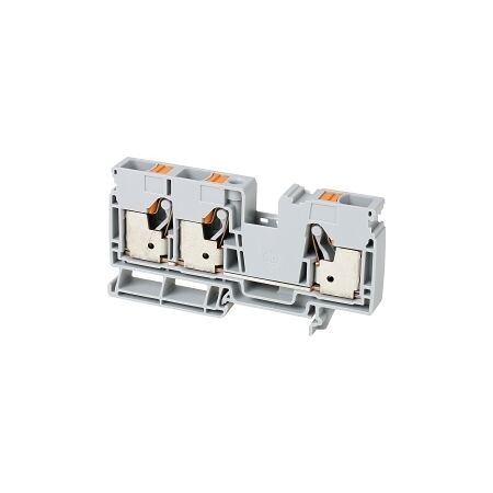 Allen-Bradley 1492-P Push-in Terminal 16mm 1 Level 3 Conductor Entries Grey