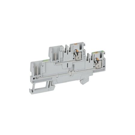 Allen-Bradley 1492-P Push-in Terminal Plug-in 2.5mm 2 Level Ground 4 CON Entries Green Yellow