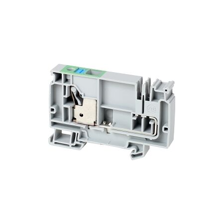 Allen-Bradley 1492-P Push-in Power Distribution Earth Terminal 10mm 1 RD CON Entries Feed In GRY