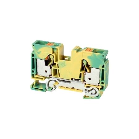 Allen-Bradley 1492-P Push-in Earth Terminal 16mm 1 Level 2 Conductor Entries Green Yellow