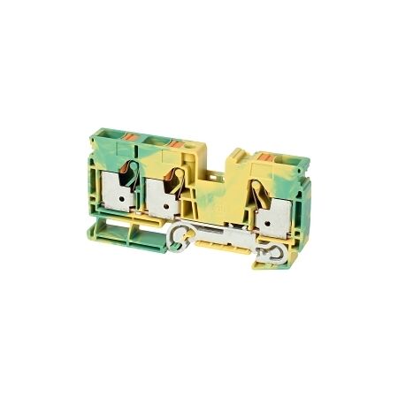 Allen-Bradley 1492-P Push-in Earth Terminal 16mm 1 Level 3 Conductor Entries Green Yellow
