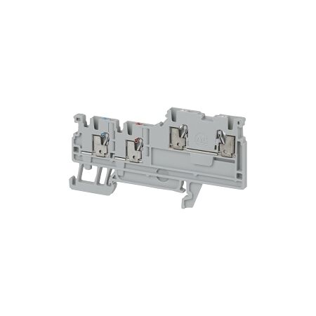Allen-Bradley 1492-P Push-in Sensor Terminal 1.5mm 1 Level 3 Conductor Entries Grey