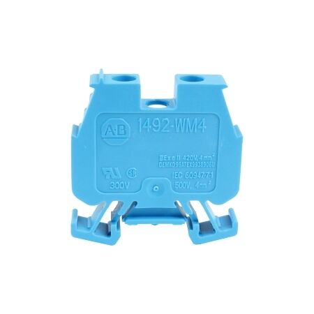 Allen-Bradley 1492-W Screw Connection Mini Terminal 4mm 1 Level 2 Conductor Entries Blue