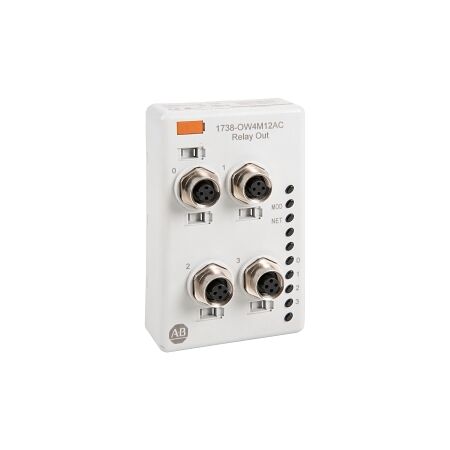 Allen-Bradley On Machine Distributed IO ArmorPoint IO 4DO Relay Isolated Module AC Micro