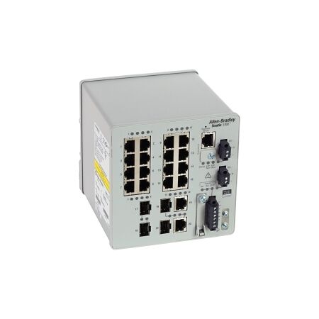 AB Stratix 5700 Managed Switch 20 Ports, 16 x FE Copper, 2 x FE Combo, 2 x FE Fiber SFP, Lite, DLR
