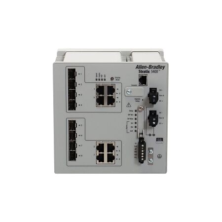 AB Stratix 5400 Managed Switch 8 Ports, 4 x FE Combo, 4 x 1GB combo, Layer 2 Firmware