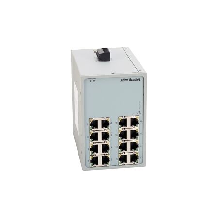 AB Stratix 2000 Unmanaged switch, 16 x 100MB copper ports