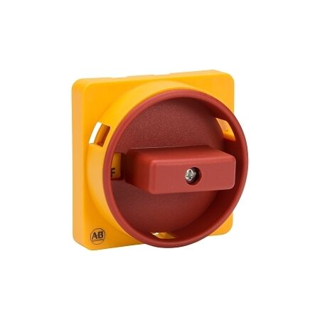 Allen-Bradley 194E Actuator, Type N, Red/Yellow 48 x 48mm Frame, OFF ON