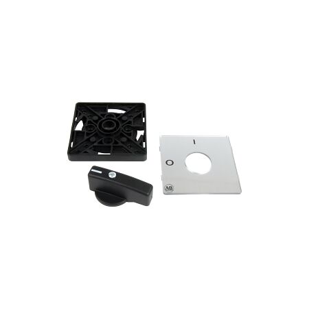 Allen-Bradley 194L Handle Type G 67 x 67mm Grey Black 90 Degrees 0 1 and Off On