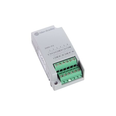 Allen-Bradley Micro800 Plug In Module 2AI 0-20mA 0-10VDC for M820/M830/M850