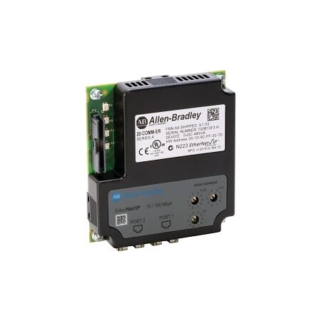 Allen-Bradley SMC Flex PowerFlex 7 Dual Port EtherNet IP Communication Module