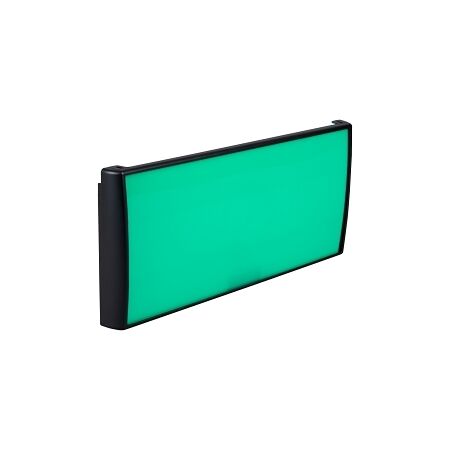 Stanilite Emergency Diffuser Green Theatre Mask Sides and Edges Painted Black