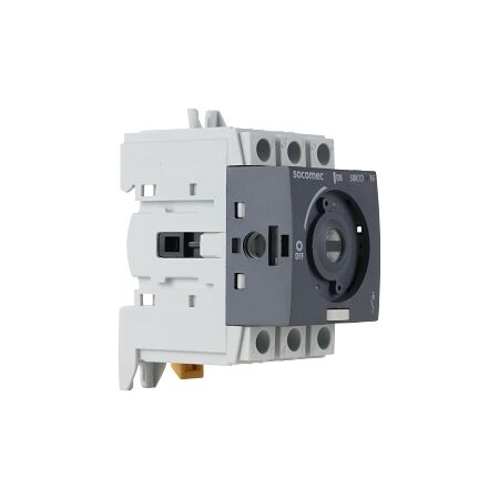 Socomec SLBM Load Break Switch Body, Base/DIN Rail mount, 3P 16A
