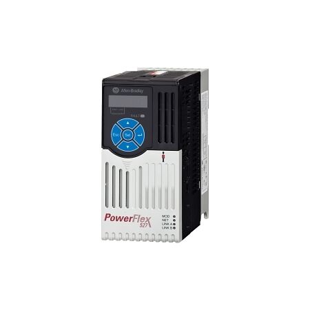 Allen-Bradley PowerFlex 527 VSD 240V IP20 4.8A 0.75kW ND and HD Frame A