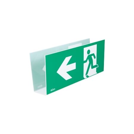 Stanilite Emergency Diffuser Suit PEJL Series Jumbo Exits Double Sided Arrows One Way