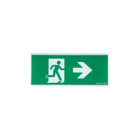 Stanilite Emergency Diffuser QF Jumbo 18W Picto Running Man Arrow Right