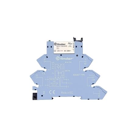 Finder 38 Series Relay Interface Modules Relay 6A 1 Changeover 110V AC DC Coil
