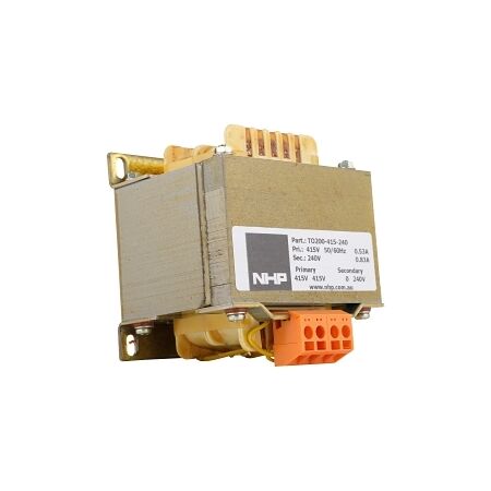 NHP Control Transformer 415V AC to 240V AC 200VA