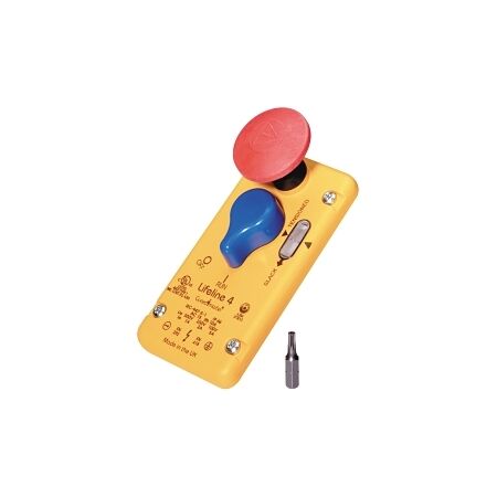 Allen-Bradley 440E Lifeline 4 Replacement Cover with Blue Reset Knob and Estop
