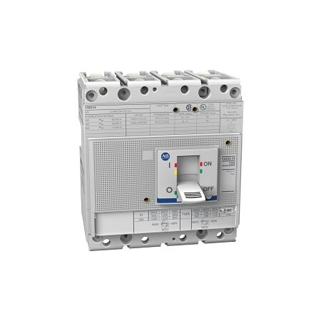 Allen-Bradley 140G MCCB H Frame 36kA 4P 125A Adjustable Thermal Magnetic
