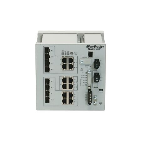 AB Stratix 5400 Managed Switch 12 Ports, 4 x 1GMB PoE, 8 x 1GB combo , Layer 2 Firmware
