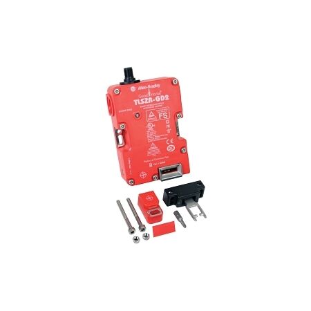 Allen-Bradley 440G TLS-Z GD2 Guardlock Pwr To Rlse Flex Act 24VDC 2NC Sfty 1NO SS 8Pin Micro M20 QD